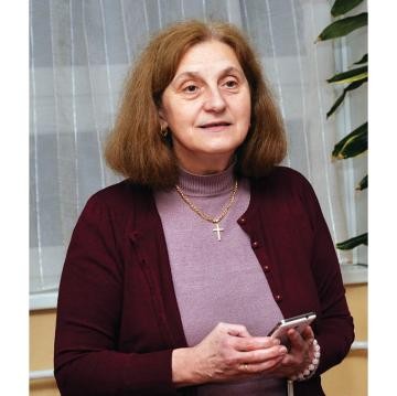 Herzlichen Glückwunsch, Maria Osikovicz! Die Geehrte blickt in die Kamera
